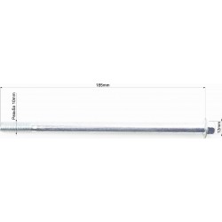 Ось колеса переднего Honda DIO AF18/27/34, D-10мм/ L-185мм Китай