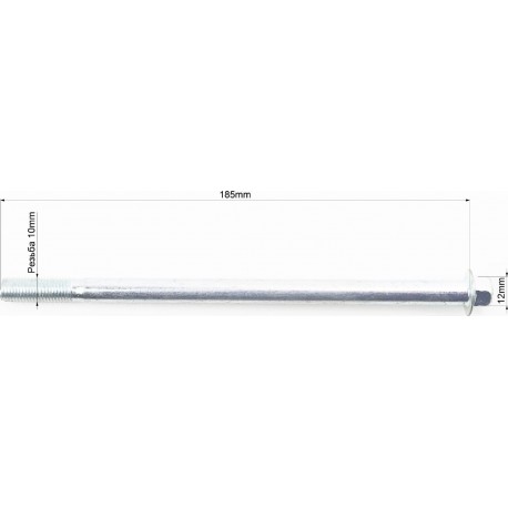 Ось колеса переднего Honda DIO AF18/27/34, D-10мм/ L-185мм Китай