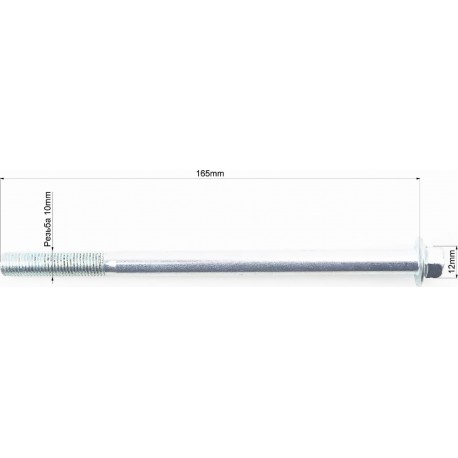 Ось колеса переднего Honda DIO AF24/30/62, D-10мм/ L-165мм Китай