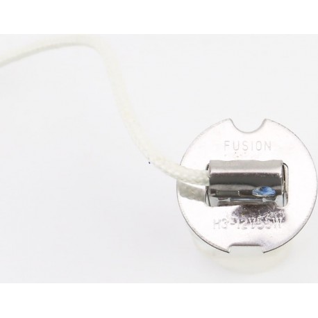 Лампа фары H3 12V 55W Super White (галоген) FUSION