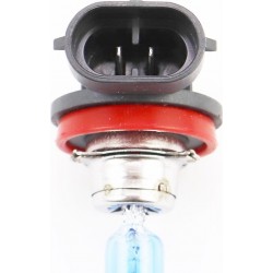 Лампа фары H9 PGJ19-5 12V 65W Super White (галоген) FUSION