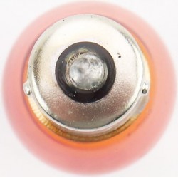 Лампа поворотника BAU15S (с цоколем), жёлтая 12V/21W FUSION