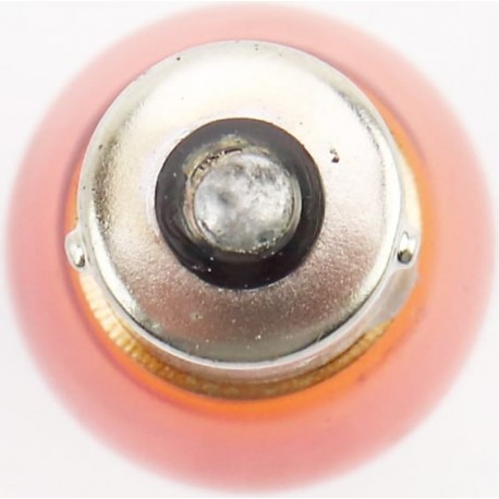 Лампа поворотника BAU15S (с цоколем), жёлтая 12V/21W FUSION