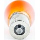 Лампа поворотника BA15S (с цоколем), жёлтая 12V/21W FUSION