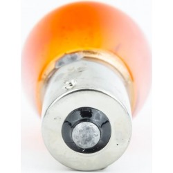 Лампа поворотника BA15S (с цоколем), жёлтая 12V/21W FUSION