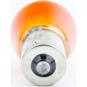 Лампа поворотника BA15S (с цоколем), жёлтая 12V/21W FUSION