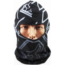 Подшлемник летний (балаклава) "FOX", чёрный (с рисунком) (YK-7709) Китай