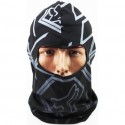 Подшлемник летний (балаклава) "FOX", чёрный (с рисунком) (YK-7709) Китай