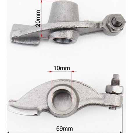 Коромысло (рокер) клапана к-кт 2шт Honda DIO AF-61/62 Китай