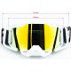 Очки кроссовые/эндуро/АТV со сменным стеклом+набор для ухода, белые NEW 100%