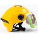 Шлем "кепка" T96 M, жёлтый KUROSAWA