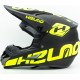 Шолом кросовий 117 S (55-56см), чорно-салатовий мат HELMO Китай