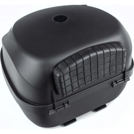 Кофр средний (пластмассовый) 410x390x300мм  чёрный матовый YM-0831 Yunming