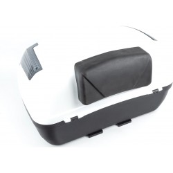 Кофр большой (пластмассовый) 550x420x320мм, бело-чёрный YM-0889P Yunming