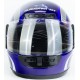 Шлем интеграл HF-101 M, сине-серый Q233-BL KUROSAWA