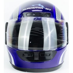 Шлем интеграл HF-101 M, сине-серый Q233-BL KUROSAWA