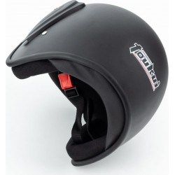 Шлем открытый HK-215, чёрный матовый Toukui