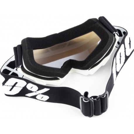 Очки кроссовые/эндуро/АТV, белые (хамелеон стекло) 100%