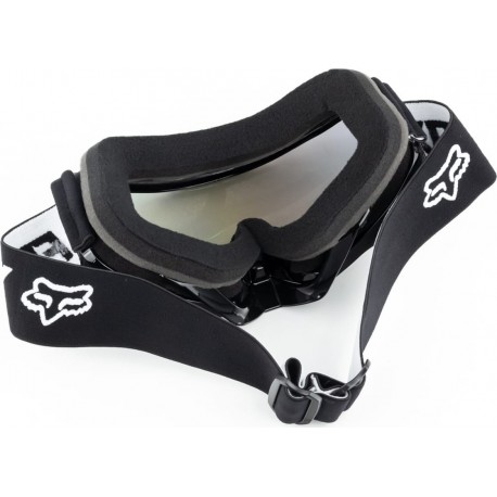 Очки кроссовые/эндуро/АТV, чёрные (зеркальное стекло) FOX