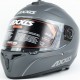 Шлем интеграл DRAKEN S (стандарт DOT/ECE) L (59-60см), серый мат AXXIS