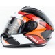 Шлем интеграл DRAKEN SUNRAY (стандарт DOT/ECE) S (55-56см), чёрно-красный AXXIS