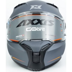 Шлем интеграл FENIX (стандарт DOT/ECE) S (55-56см), серый мат AXXIS