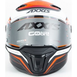 Шлем интеграл PANTHER SV THORN (стандарт DOT/ECE) очки М (57-58см), чёрно-оранжевый мат AXXIS