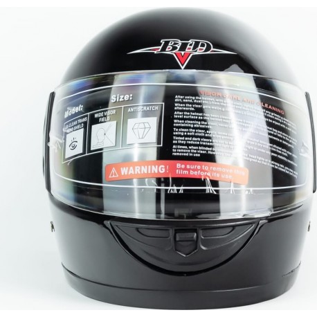 Шлем интеграл BLD-825 S (55-56см), чёрный BLD