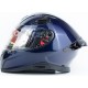 Шлем интеграл APEX с пинлоком (стандарт DOT/ECE), выдвижные  очки L (59-60см), синий AXOR