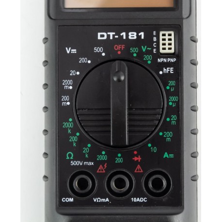 Мультиметр цифровой (0.1 мА...10 А), DT-181 mini-version Китай