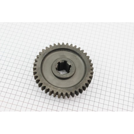 Шестерня 1/3/4/6 передачи КПП подвижная Z-6/21/40 Xingtai 24B, Shifeng 244,Taishan (24 12.37.138) Китай