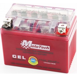 Аккумулятор 12V4Ah YTX4L-BS GEL (L113*W70*H85мм) Mototech