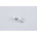 Лампа поворотника T10 (без цоколя), белая 12V/5W FUSION