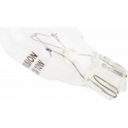 Лампа поворотника T10 (без цоколя), белая 12V/10W FUSION