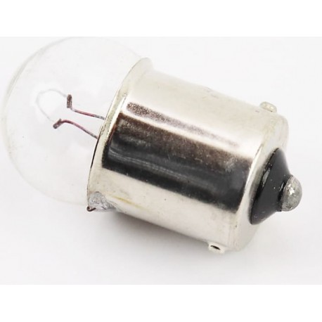 Лампа поворотника BA15S (с цоколем), белая 12V/10W G18 FUSION