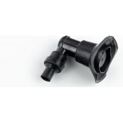 Свечной колпачок "люлька" 90° большой, с резинкой, чёрный тип 3 Китай