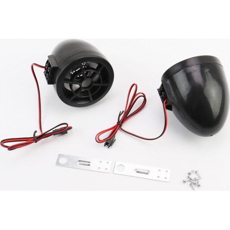 АУДИО колонки D-80мм, к-кт 2шт, чёрные Китай