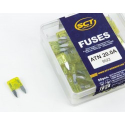 Предохранитель 20A (ATN) к-кт 50шт SCT
