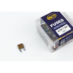 Предохранитель 7,5A (ATN) к-кт 50шт SCT