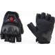 Перчатки мотоциклетные без пальцев XL, чёрные SCOYCO