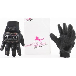 Перчатки мотоциклетные L, чёрные тип 2 PRO BIKER