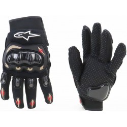 Перчатки мотоциклетные L, чёрные тип 1 Alpinestars