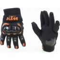 Перчатки мотоциклетные L, чёрно-оранжевые KTM