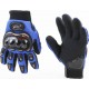 Перчатки мотоциклетные L, синие тип 2 PRO BIKER