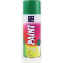 Краска тёмно-зелёная эмаль, аэрозоль 400ml be life