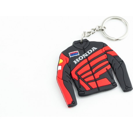 Брелок куртка "HONDA" 65х60мм Китай