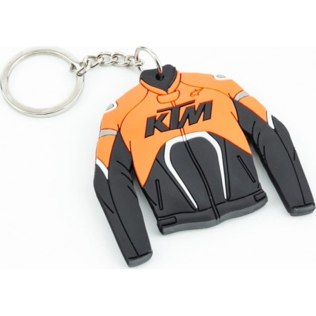 Брелок куртка "KTM" 65х60мм Китай