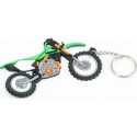 Брелок мотоцикл "Honda CRF" 86х62мм, зелёный Китай