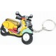 Брелок мотоцикл "Vespa Piaggio" 70х60мм Китай
