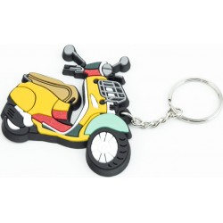 Брелок мотоцикл "Vespa Piaggio" 70х60мм Китай